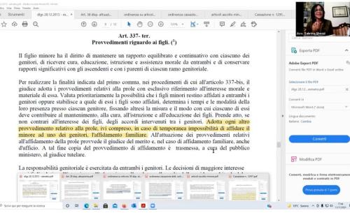 Avv. Sabrina Ghezzi, Avvocato del foro di Bergamo